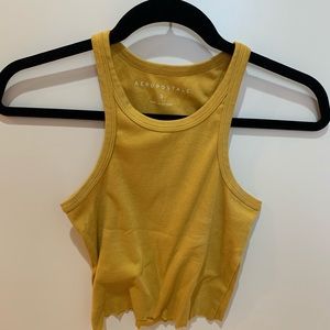 Yellow Aeropostale tank top